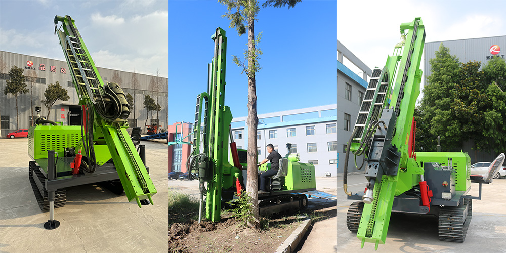 آلة دق الأكوام الهيدروليكية