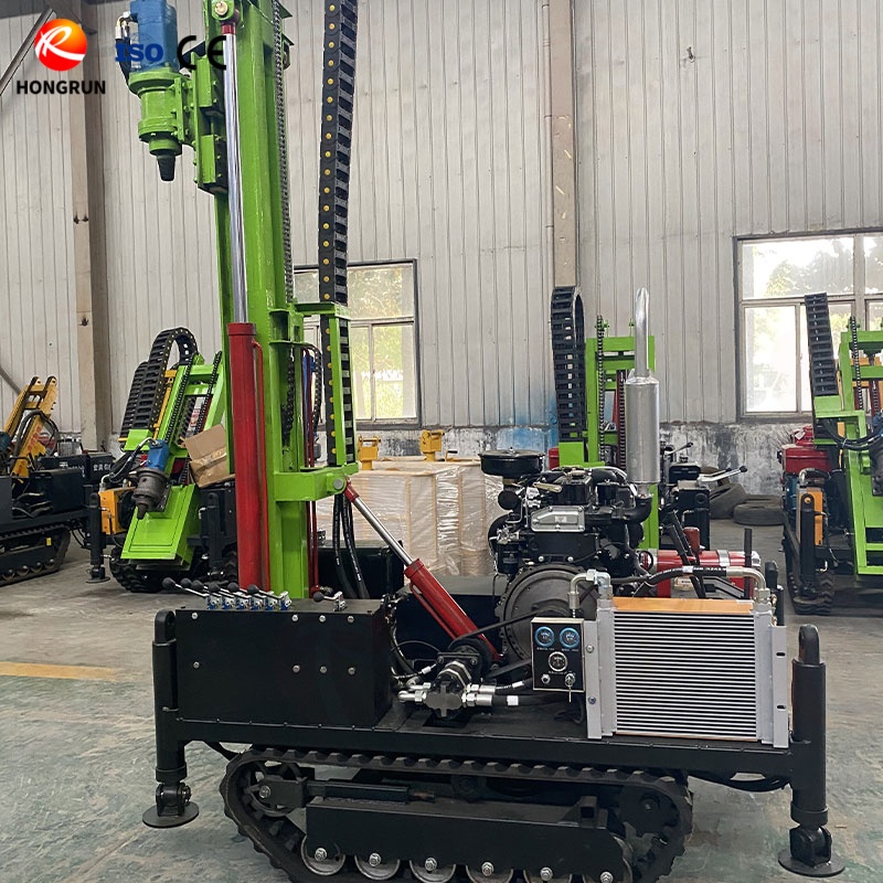 Машина DTH для забивки свай