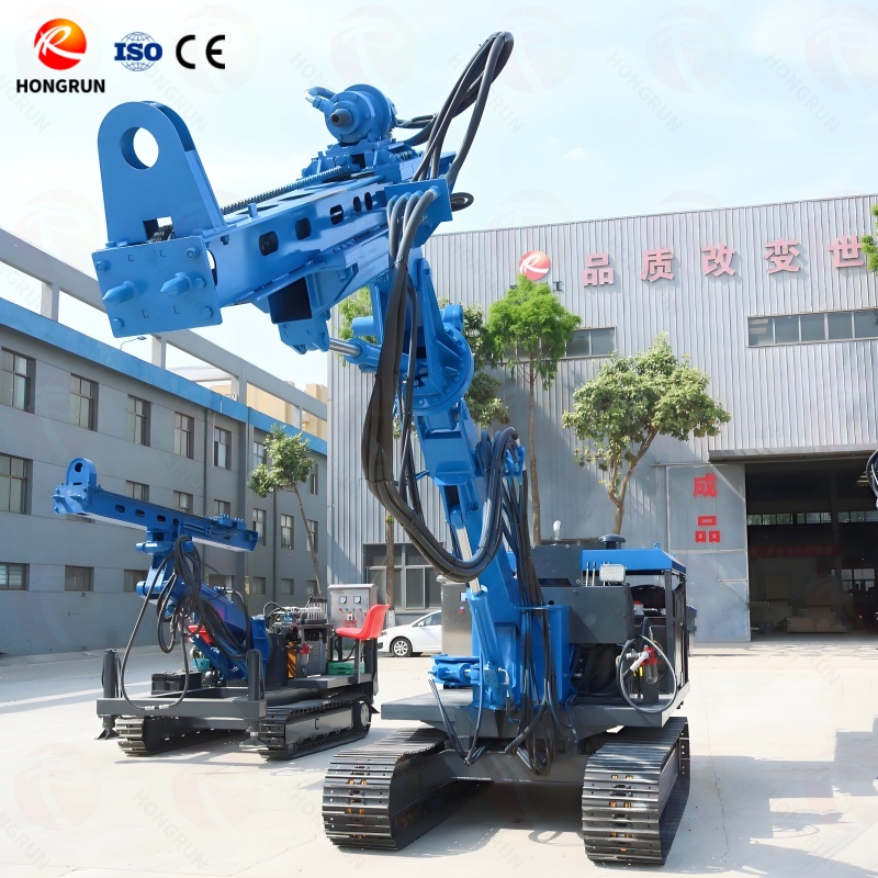 Machine de forage de roche pour le dynamitage