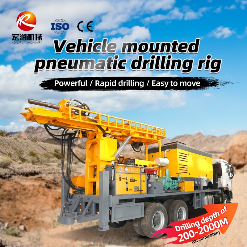 Machine d'alésage montée sur camion