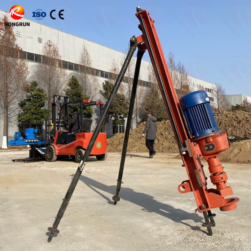 Support  Type Down The Hole Drilling Rig