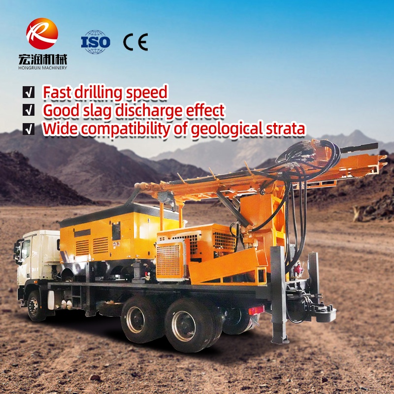 Machine d'alésage montée sur camion