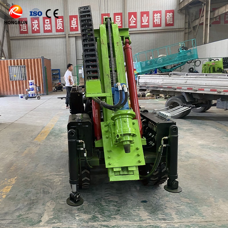 Машина DTH для забивки свай