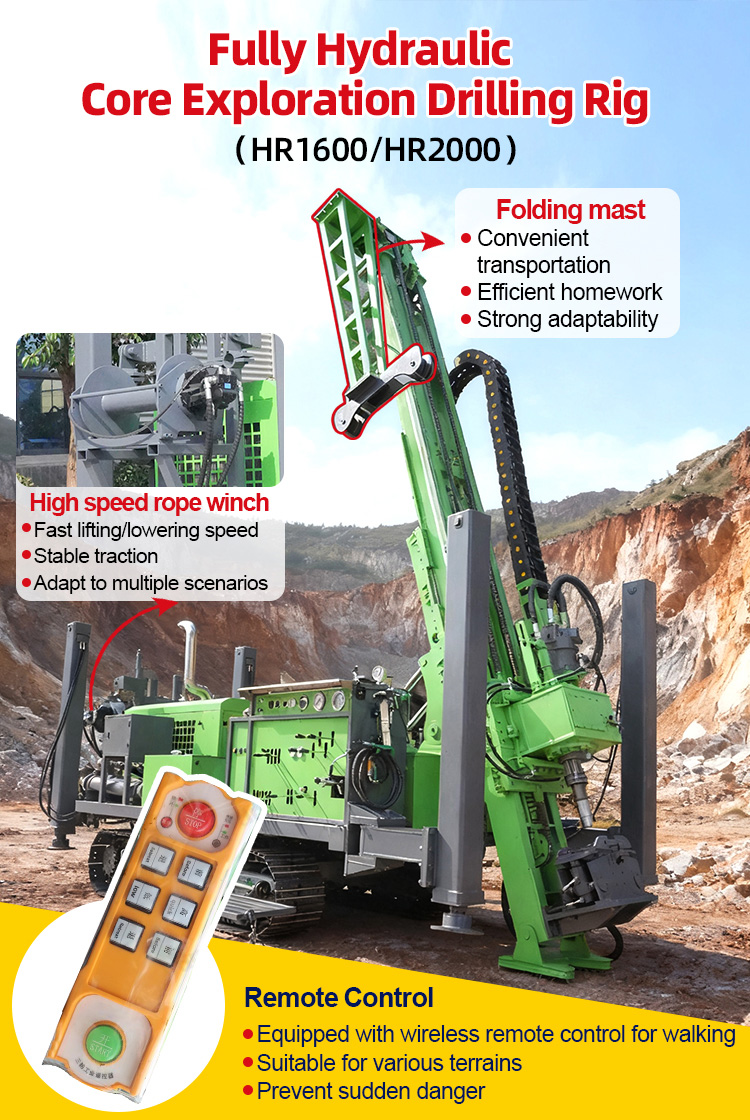 Buong Hydraulic Core Drilling Rig
