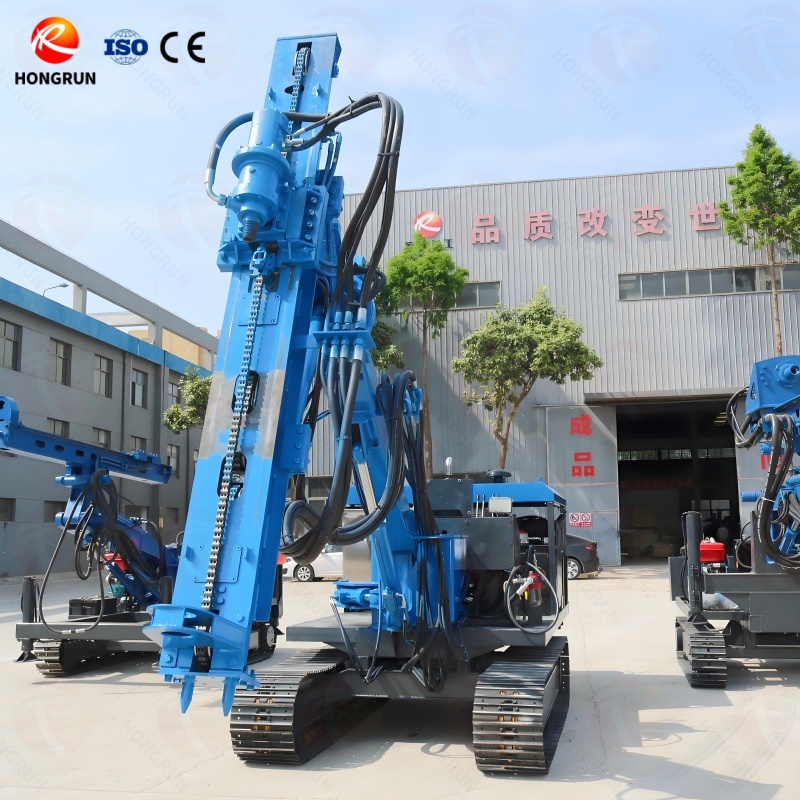 Machine de forage de roche pour le dynamitage