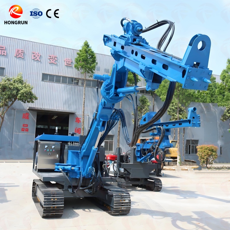 Machine de forage de roche pour le dynamitage